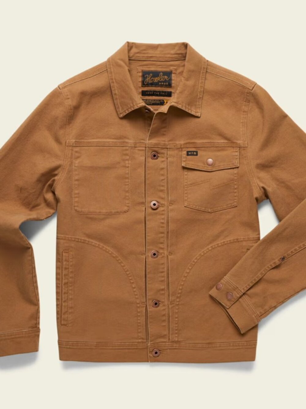 Howler Bros Depot Jacket - Duck Brown Canvas (M)